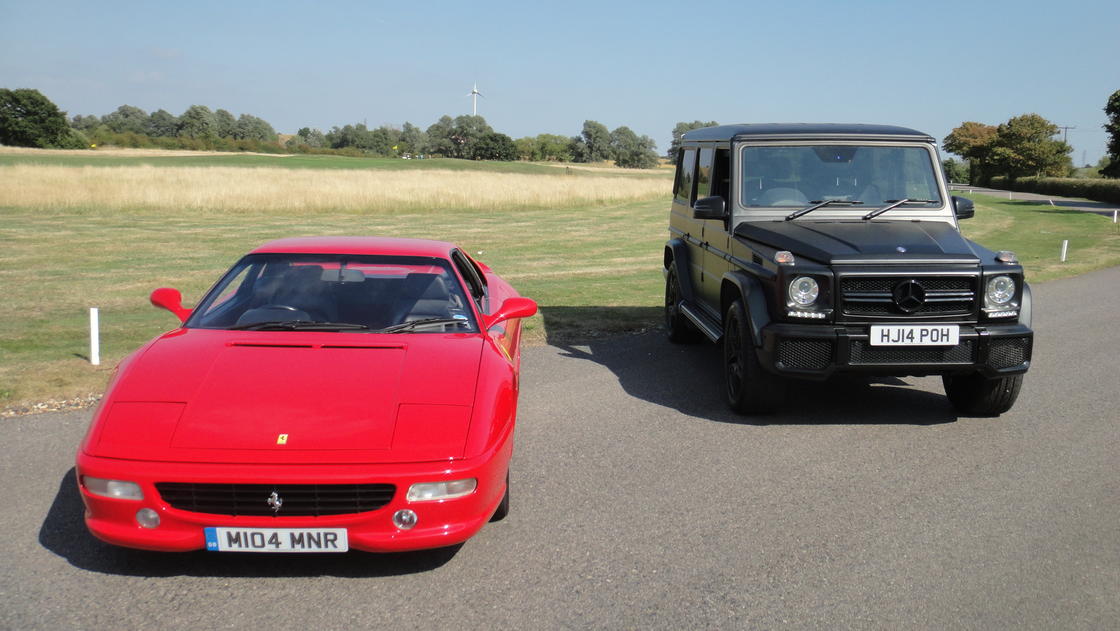 Image for Beauty and The Beast! F355 &amp; G63 AMG